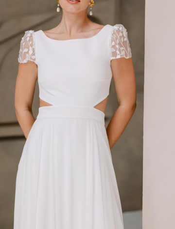 robe de mariée césaria marylise chez Promesse robe de mariée Lille