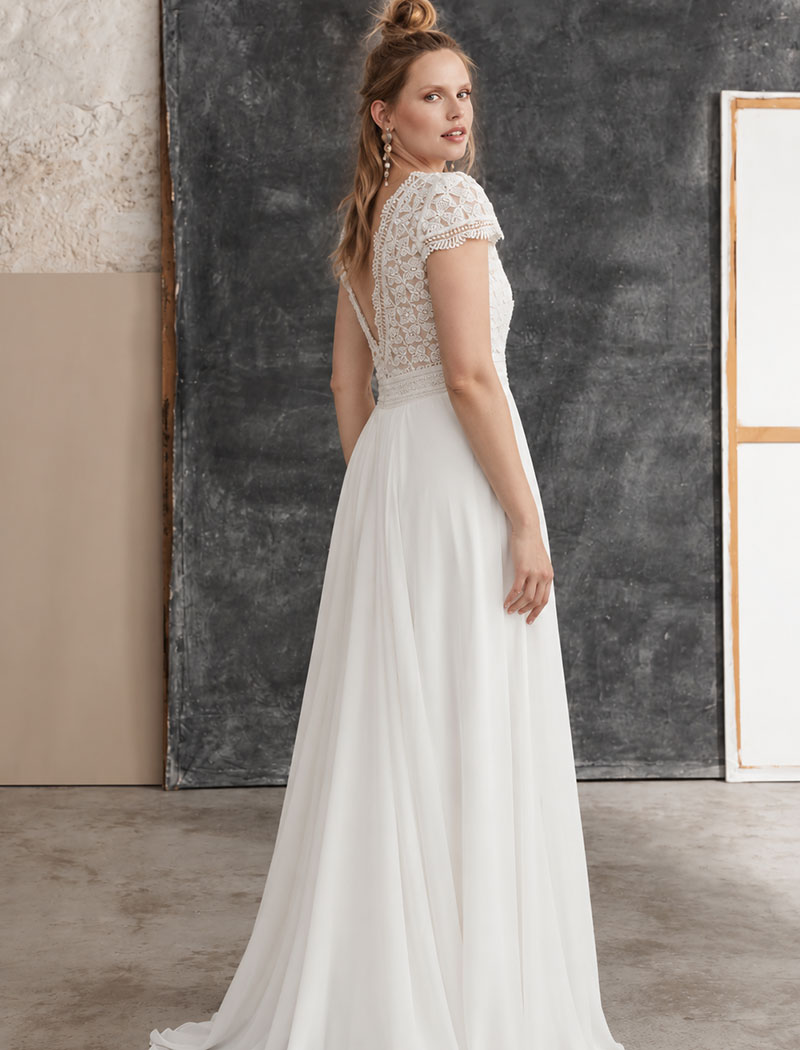 Robe de mariée Ninon, curvy