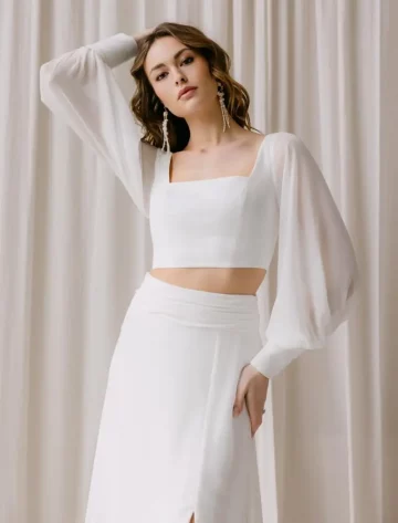Robe de Mariée Astra et Nyx Jupe - Rembo Atelier - Promesse Mariage