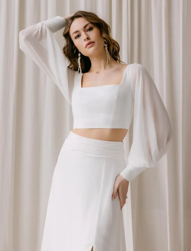 Robe de Mariée Astra et Nyx Jupe - Rembo Atelier - Promesse Mariage