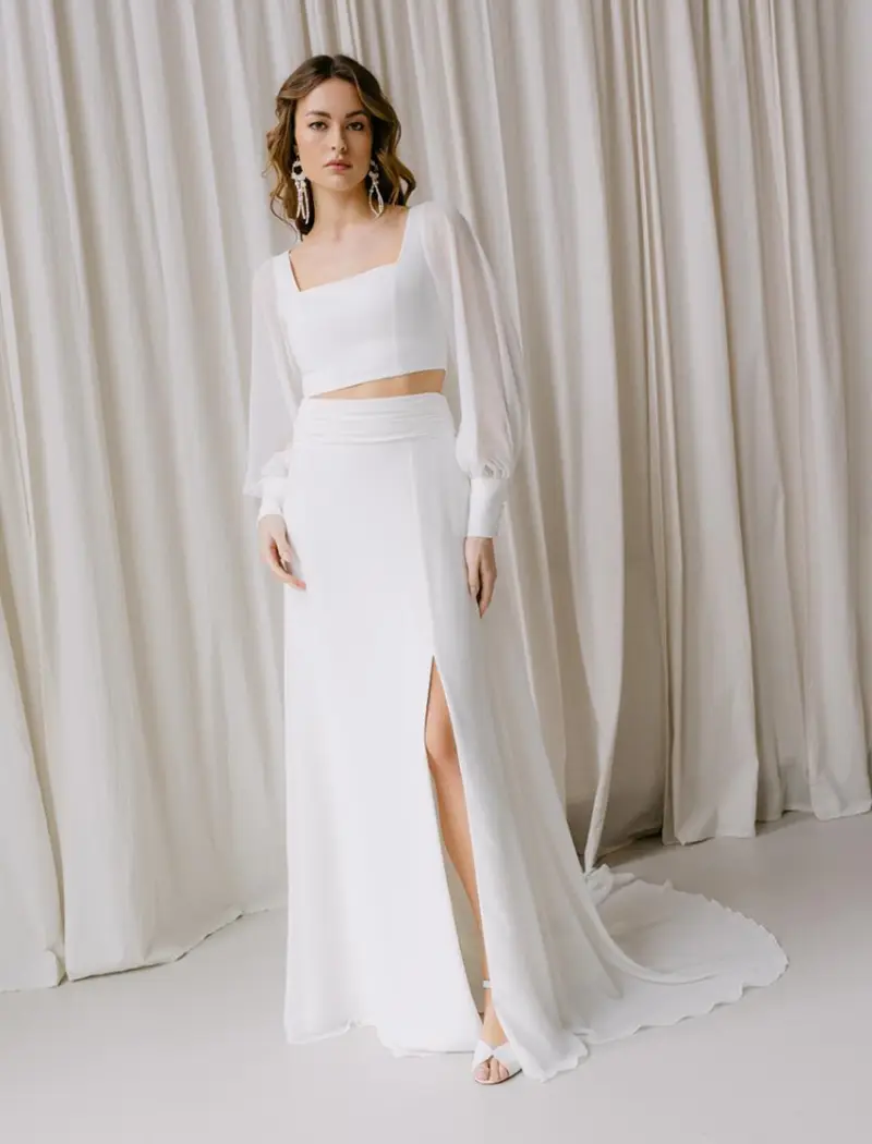 Robe de Mariée Astra et Nyx Jupe - Rembo Atelier - Promesse Mariage