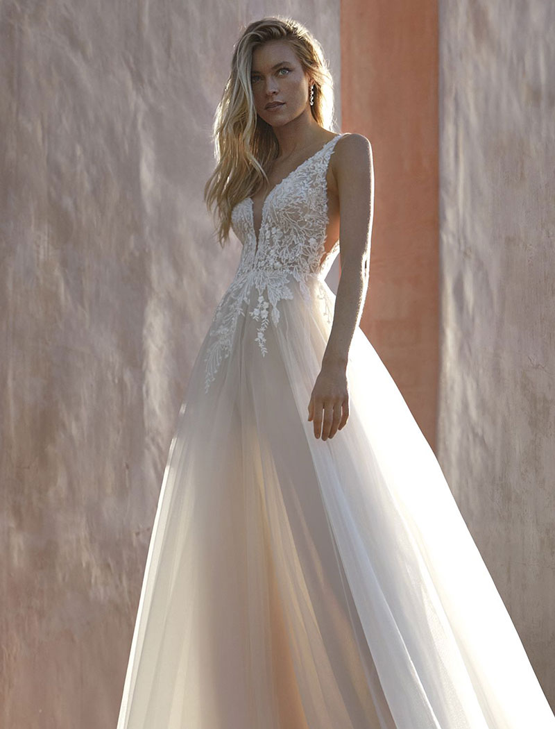 Robe de Mariée Crimson - Pronovias - Promesse Mariage