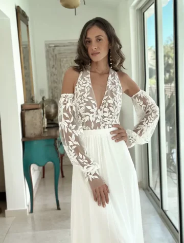 Robe de Mariée Iris - Fabienne Alagama - Promesse Mariage