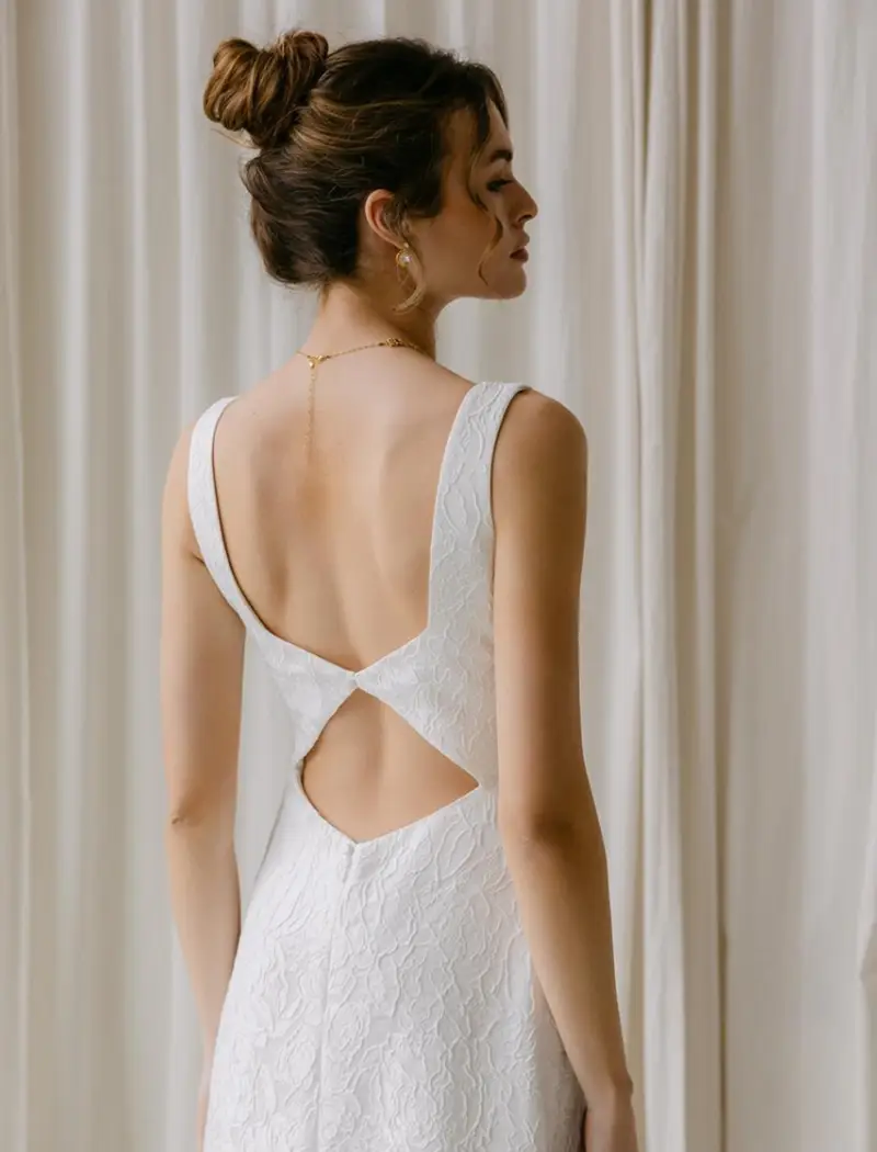 Robe de mariée Rosemary/1 - Rembo Atelier - Promesse Mariage